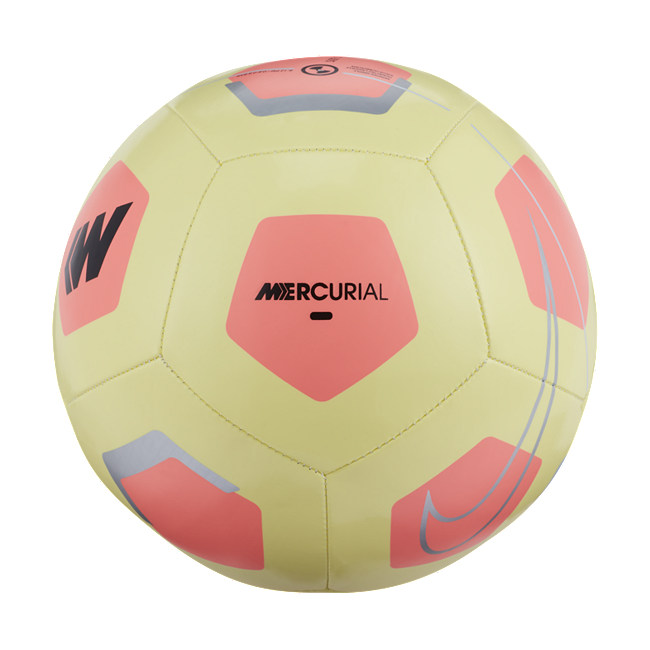 фото Футбольный мяч nike mercurial fade - желтый