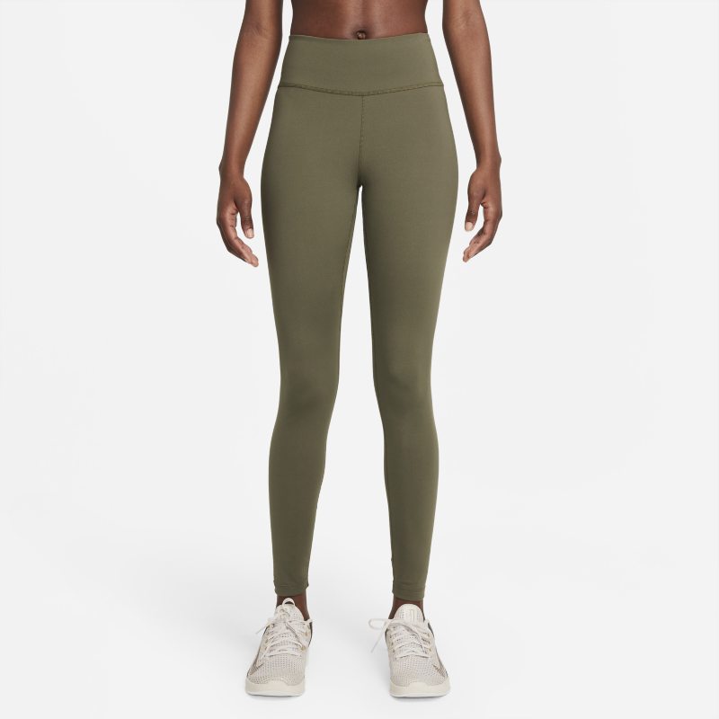 Nike Dri-FIT One Leggings de talle medio - Mujer - Marrón