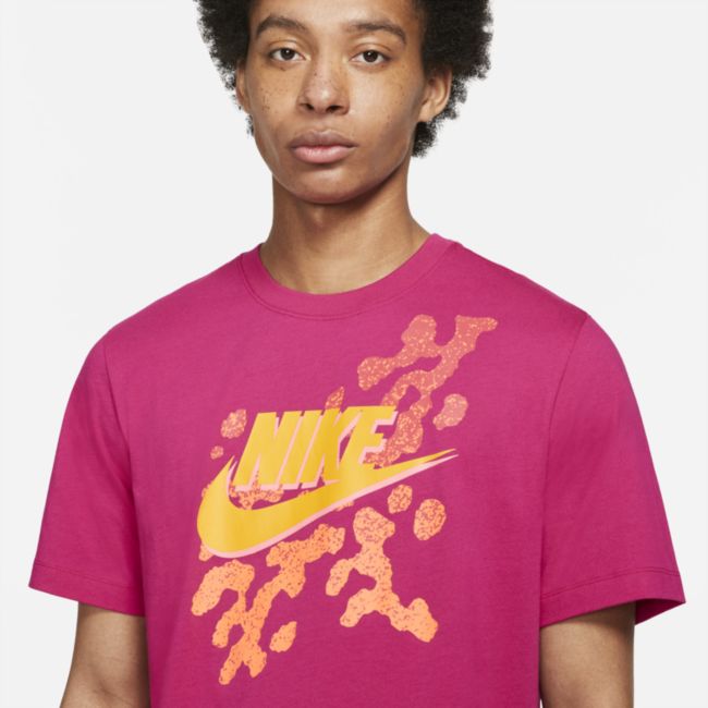 Męski T-shirt Nike Sportswear - Różowy