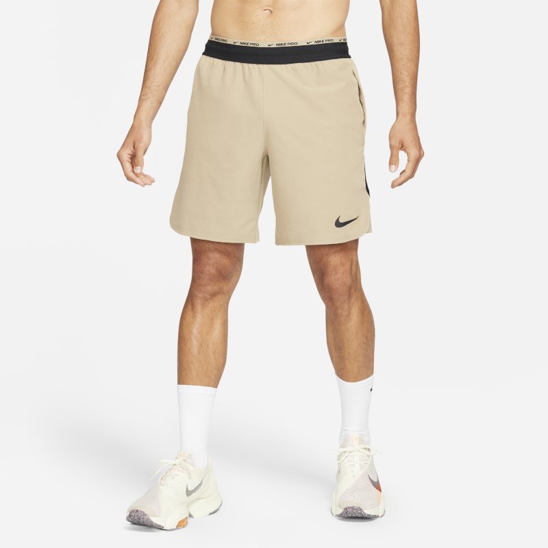 Shorts Nike Pro Dri-FIT Flex Rep för män - Brun