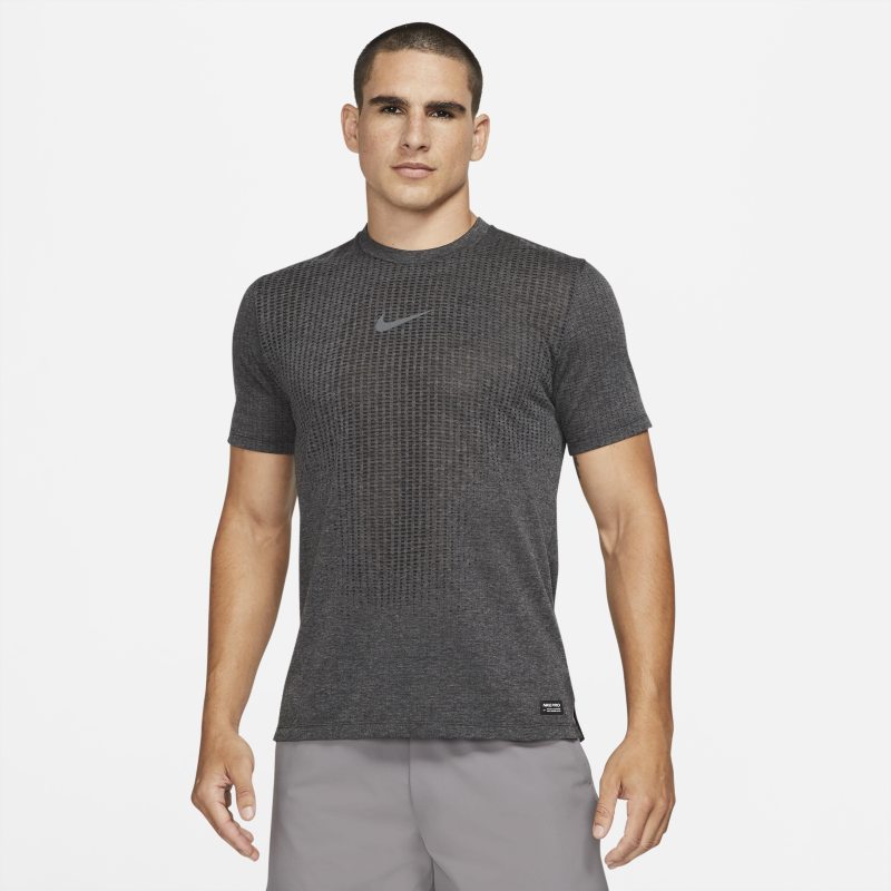 Kortärmad tröja Nike Pro Dri-FIT ADV för män - Svart