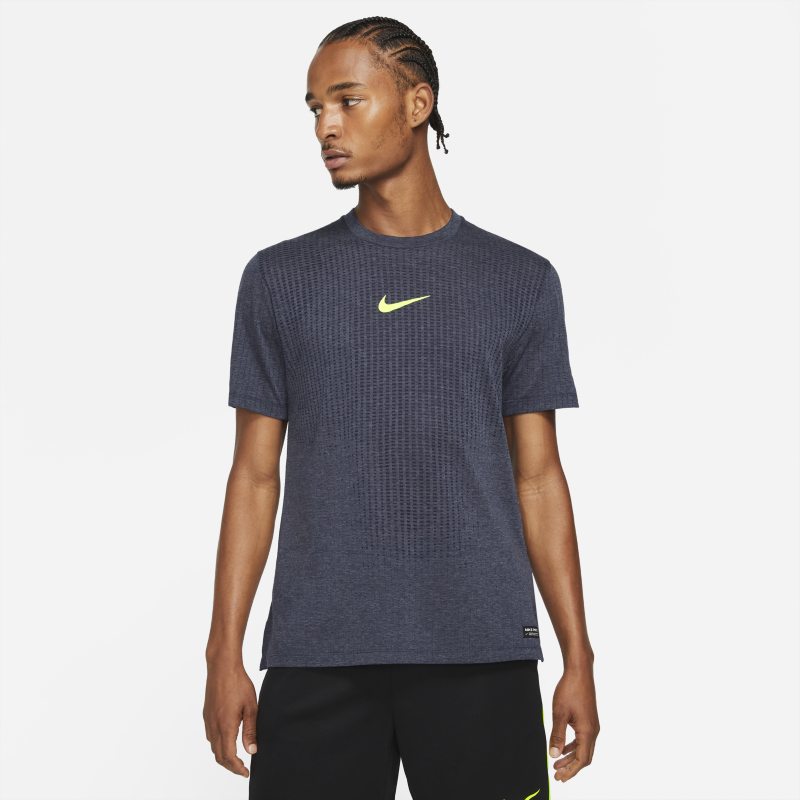 Nike Pro Dri-FIT ADV Camiseta de manga corta - Hombre - Azul