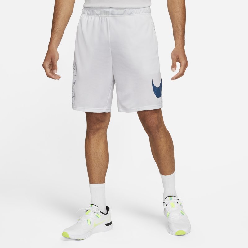 Nike Dri-FIT Sport Clash Pantalón corto de entrenamiento de tejido Knit - Hombre - Blanco