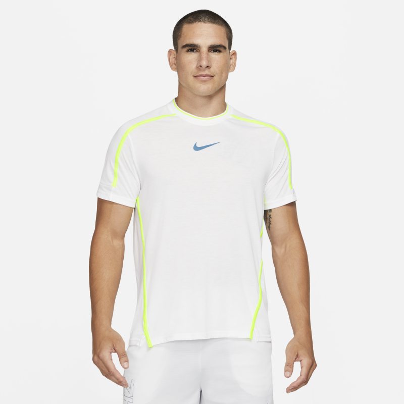 Nike Dri-FIT Sport Clash Camiseta de entrenamiento de manga corta - Hombre - Blanco