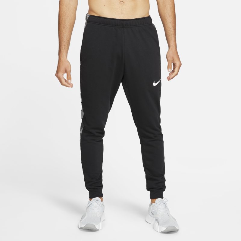 Nike Dri-FIT Pantalón de entrenamiento de camuflaje entallado - Hombre - Negro