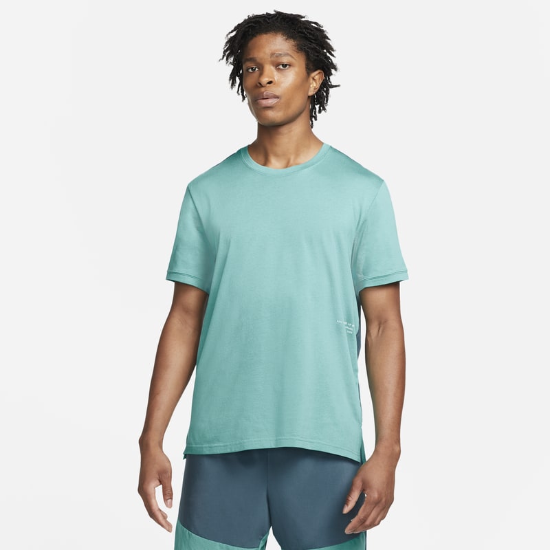 Nike Dri-FIT Camiseta de entrenamiento de manga corta - Hombre - Verde