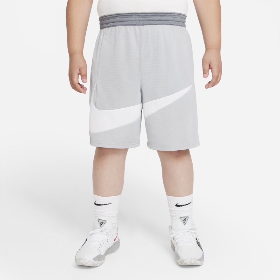 Nike Elite Big Kids' Graphic Basketball Shorts (extended Size) In Light ...