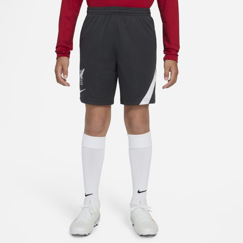 Liverpool FC Academy Pro Pantalón corto de fútbol Nike Dri-FIT - Niño/a - Negro