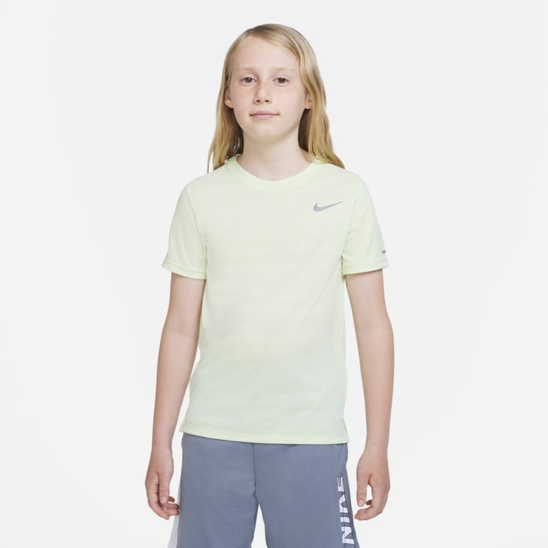Nike Dri-FIT Miler Camiseta de entrenamiento - Niño - Verde