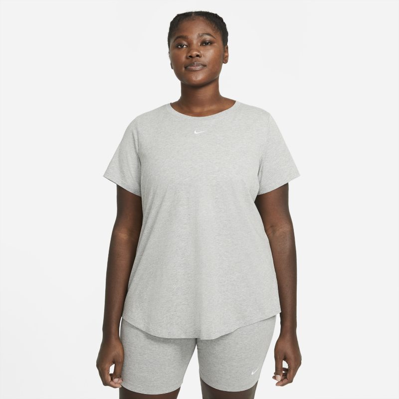 T-shirt damski Nike Sportswear (duże rozmiary) - Szary