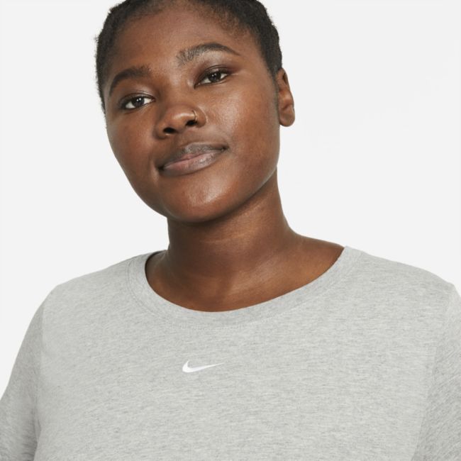 T-shirt damski Nike Sportswear (duże rozmiary) - Szary
