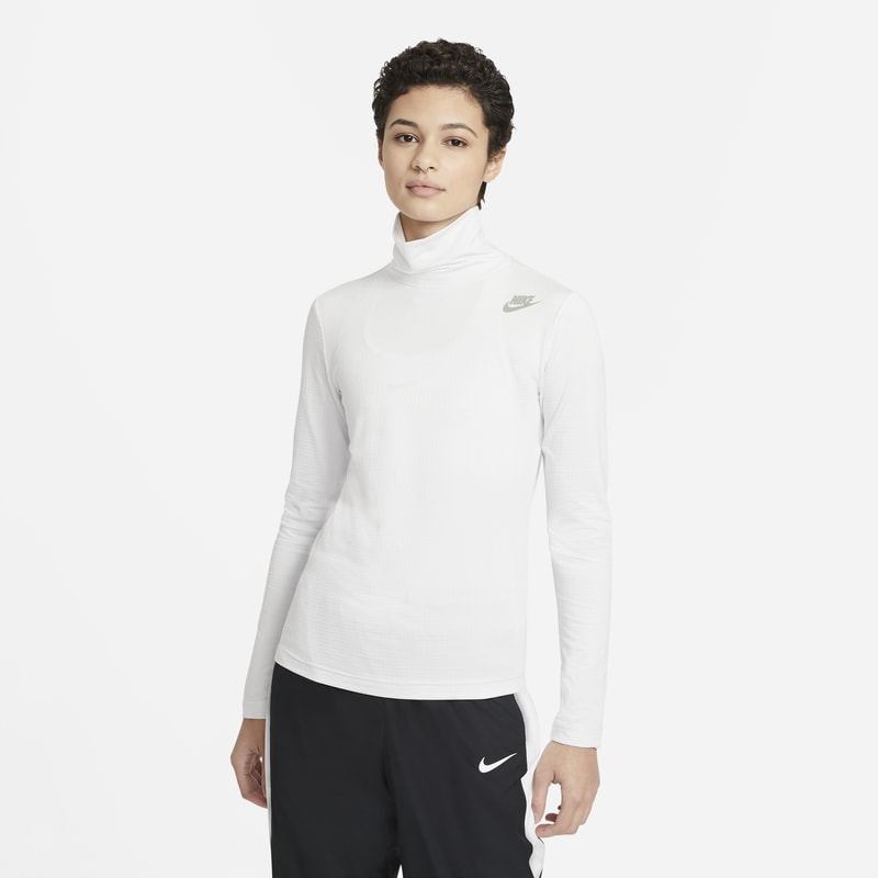 Damska koszulka z długim rękawem Nike Sportswear - Szary