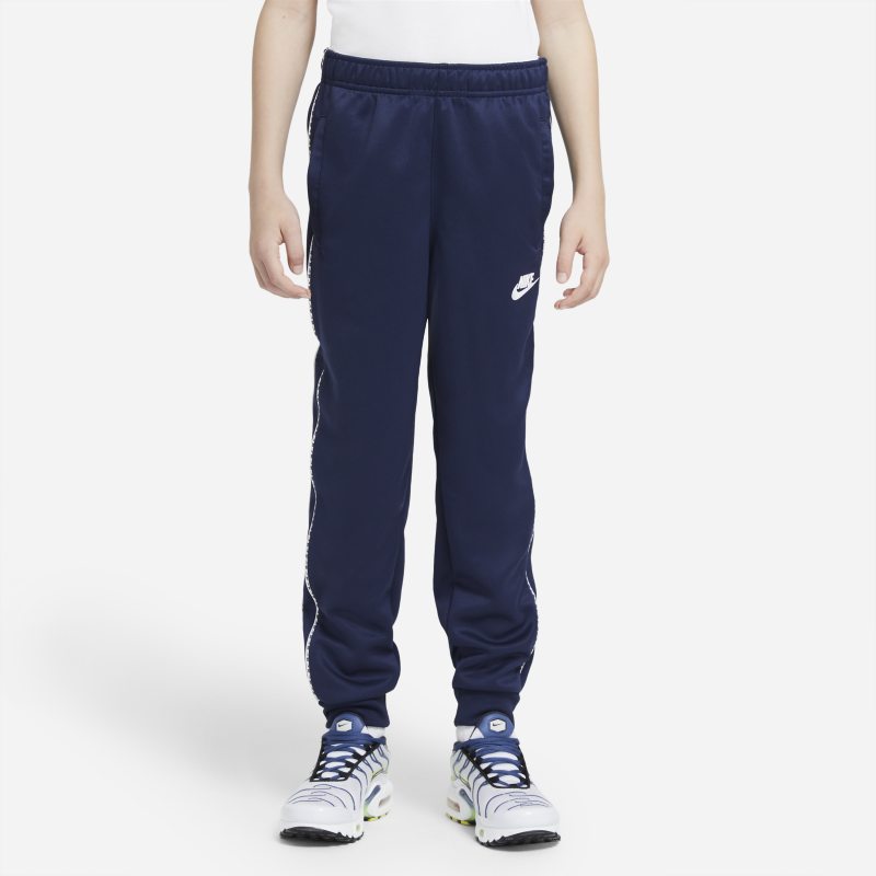 Spodnie typu jogger dla dużych dzieci (chłopców) Nike Sportswear - Niebieski