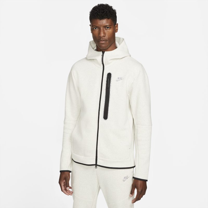 Nike Sportswear Tech Fleece Sudadera con capucha con cremallera completa - Hombre - Blanco