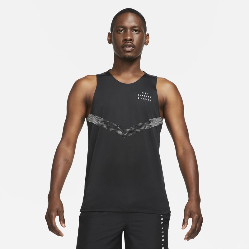 Nike Dri-FIT Rise 365 Run Division Camiseta de tirantes de running - Hombre - Negro