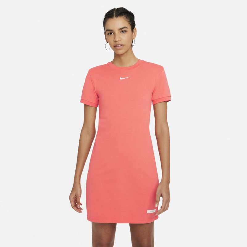 Nike Sportswear Icon Clash Vestido de manga corta - Mujer - Naranja