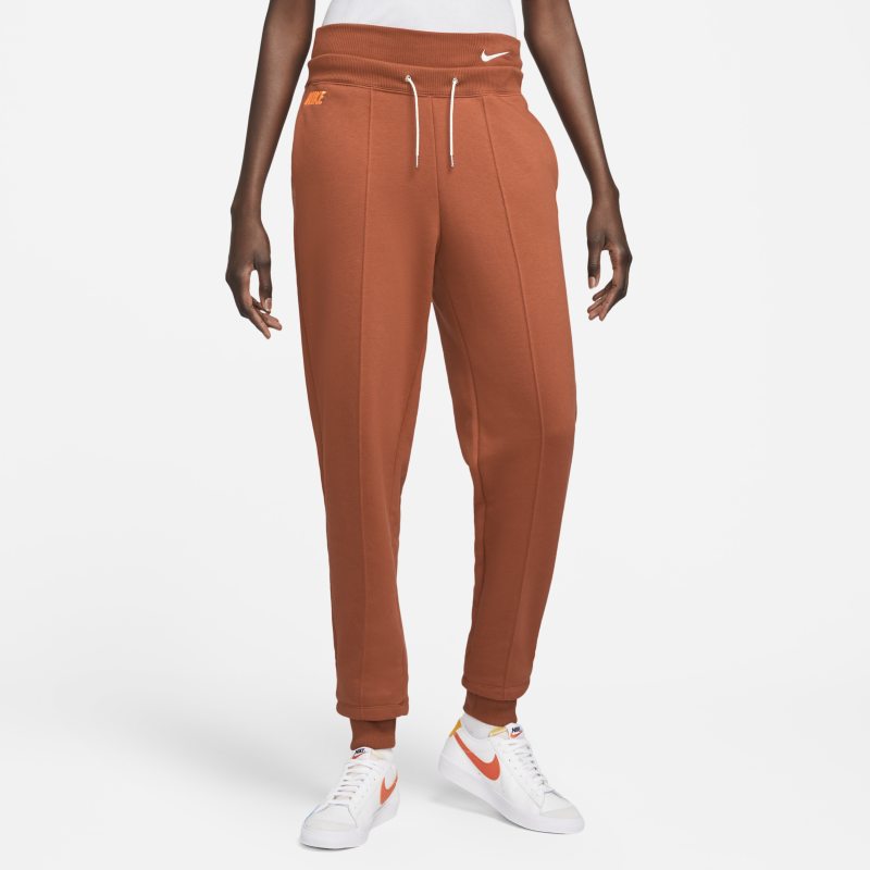 Nike Sportswear Icon Clash Jogger holgado de tejido Fleece - Mujer - Naranja