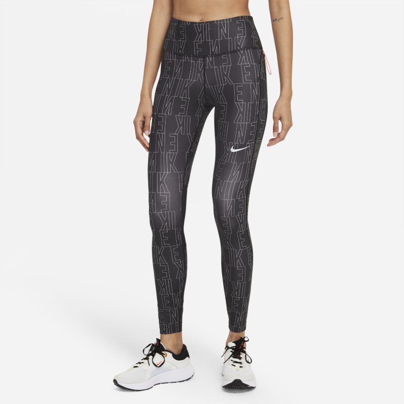 Nike Dri-FIT Run Division Epic Fast Leggings de running de talle medio - Mujer - Negro
