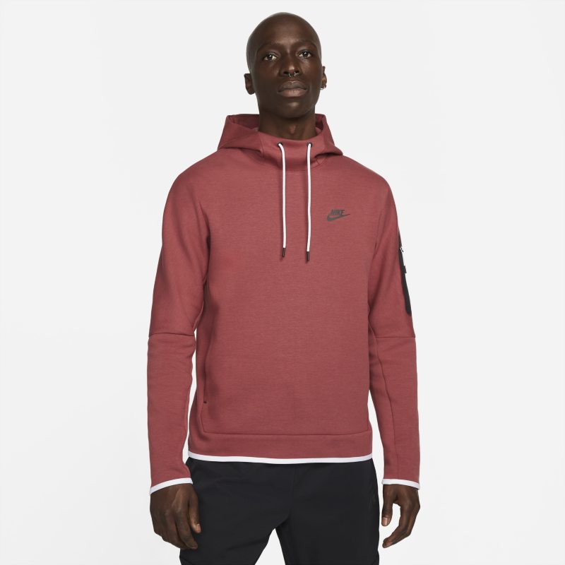 Nike Sportswear Tech Fleece Sudadera con capucha - Hombre - Rojo