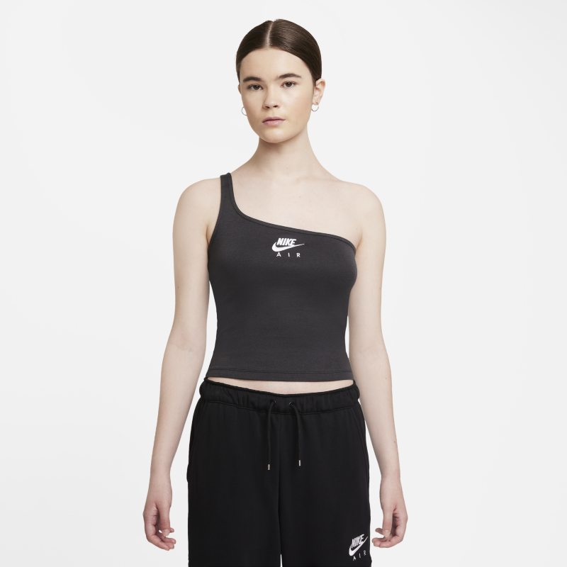 Nike Air Camisetas de tirantes asimétrica - Mujer - Gris