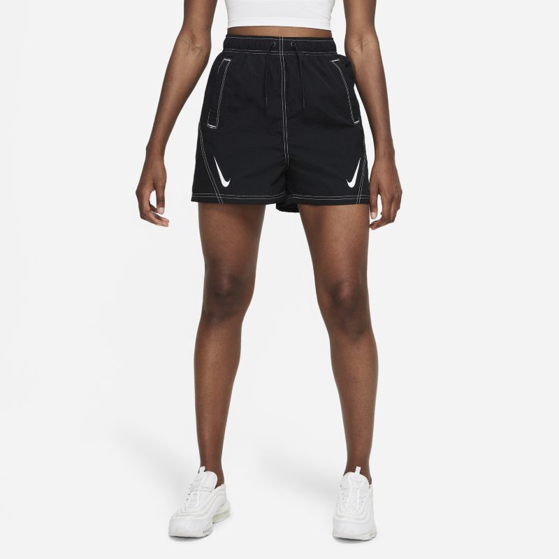Nike Sportswear Swoosh Pantalón corto - Mujer - Negro Nike