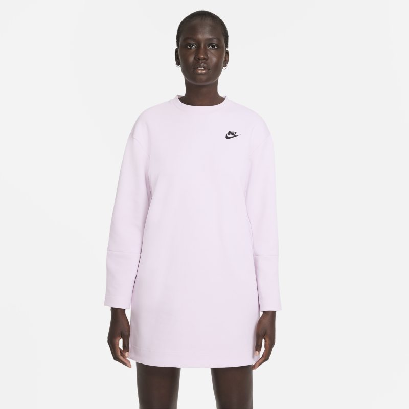 Nike Sportswear Tech Fleece Vestido de manga larga - Mujer - Rosa