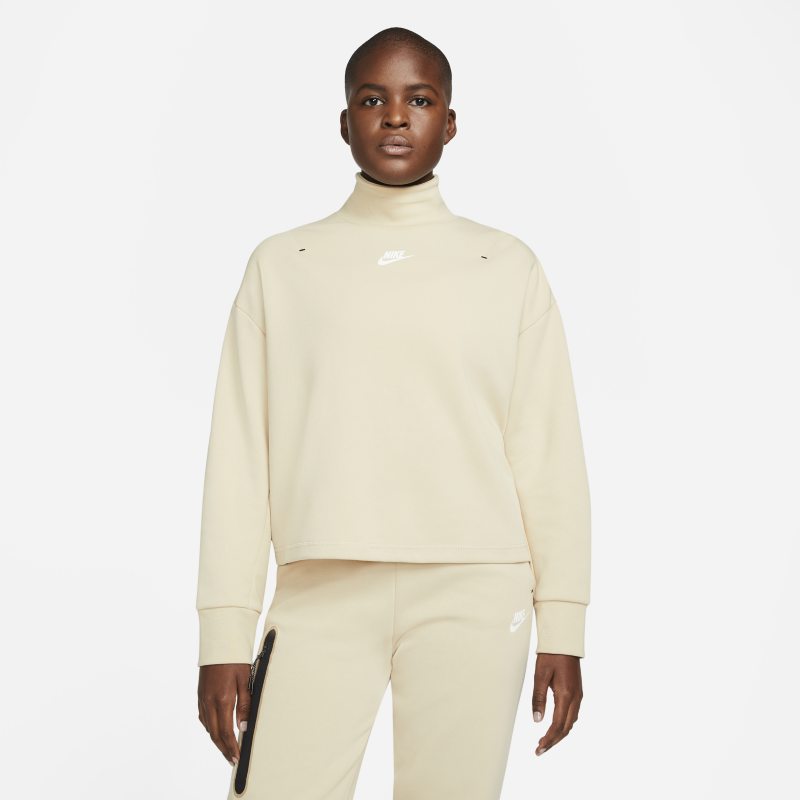 Nike Sportswear Tech Fleece Jersey de cuello alto - Mujer - Marrón
