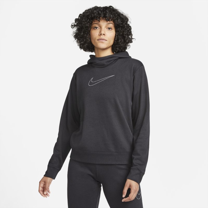 Nike Sportswear Sudadera con capucha con cuello de embudo - Mujer - Negro