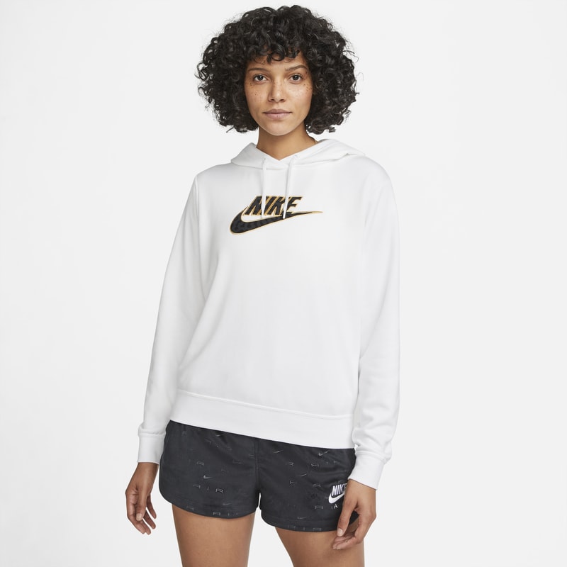 Nike Sportswear Sudadera con capucha de tejido Fleece - Mujer - Blanco