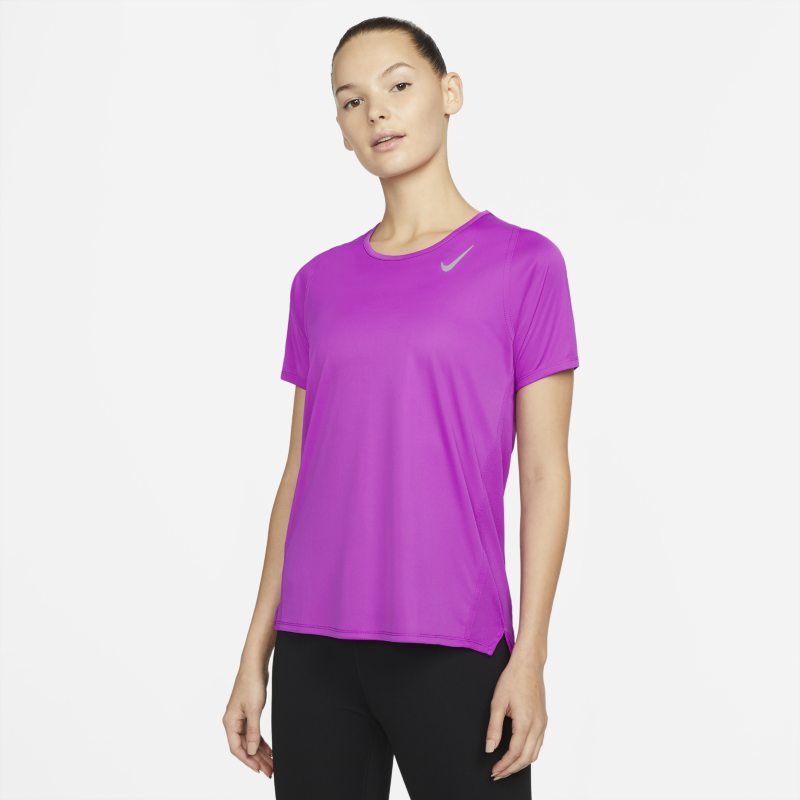 Nike Dri-FIT Race Camiseta de running de manga corta - Mujer - Morado