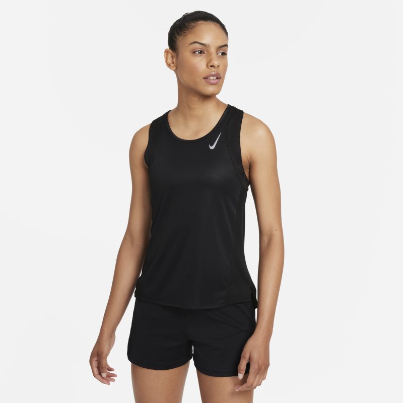 Nike Dri-FIT Race Camiseta de running - Mujer - Negro