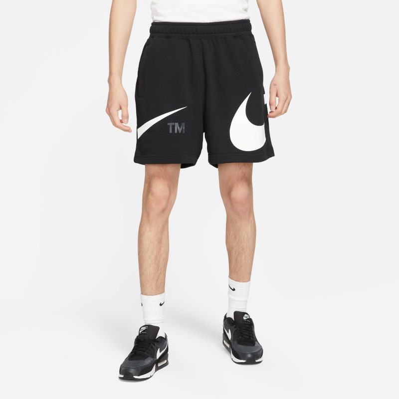 Nike Sportswear Swoosh Pantalón corto de tejido French terry - Hombre - Negro