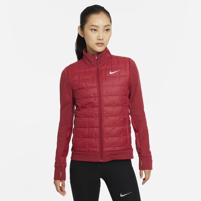Nike Therma-FIT Chaqueta de running con relleno sintético - Mujer - Rojo