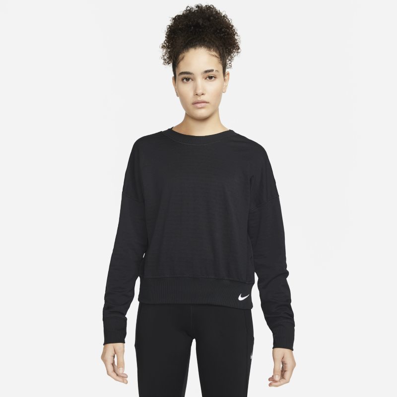 Nike Therma-FIT Camiseta de running con cuello redondo - Mujer - Negro