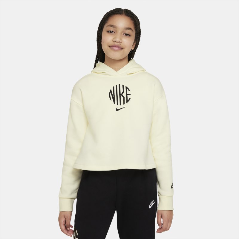 Nike Sportswear Sudadera con capucha de tejido French terry - Niña - Marrón