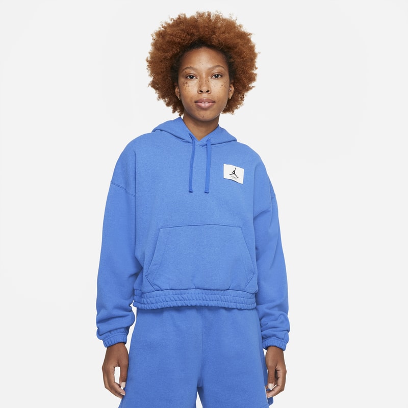 Jordan Essentials Sudadera con capucha de tejido Fleece - Mujer - Azul