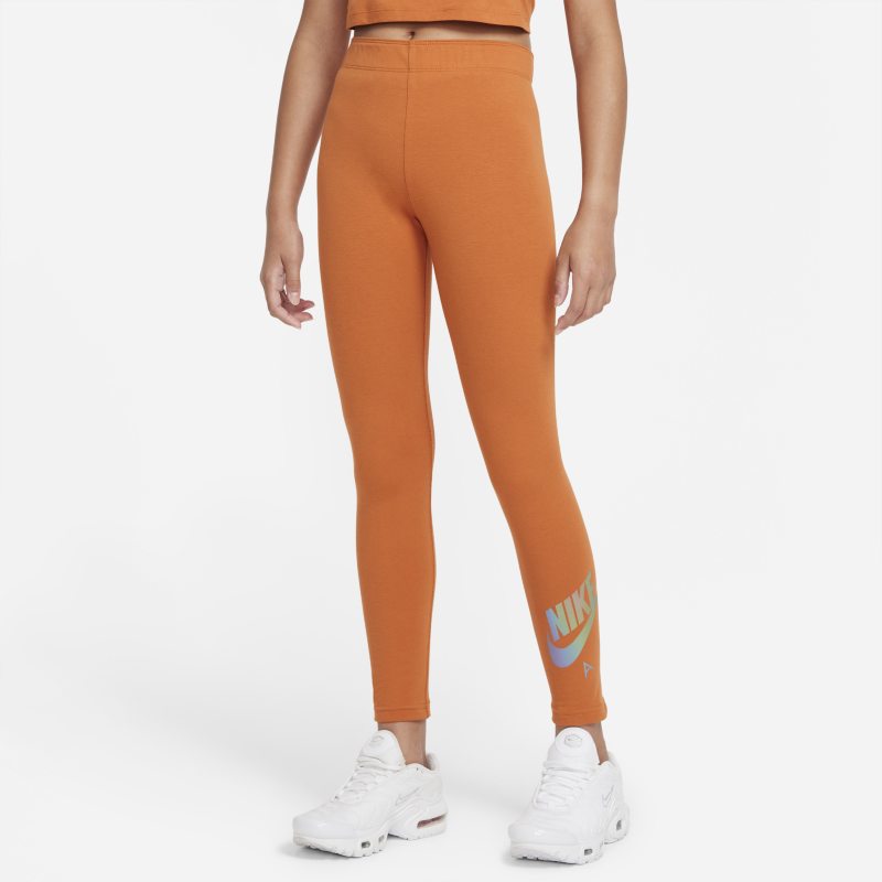 Nike Air Leggings - Niña - Naranja