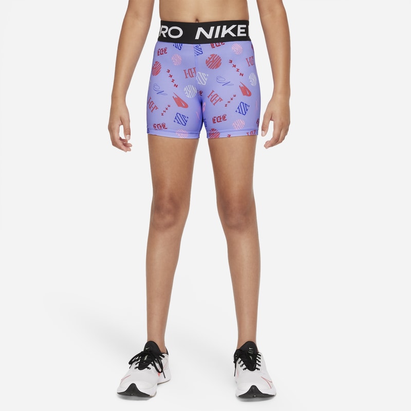 Nike Pro Dri-FIT Pantalón corto - Niña - Morado