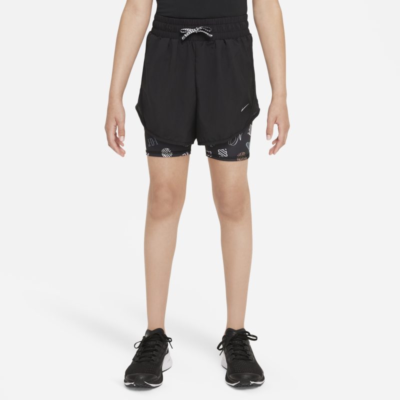 Nike Dri-FIT Tempo Pantalón corto de running - Niña - Negro