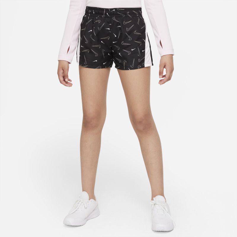 Nike Dri-FIT 10K2 Pantalón corto de running con estampado - Niña - Negro