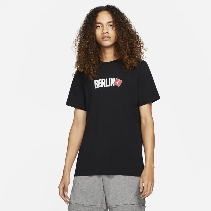 Jordan Berlin Camiseta de manga corta - Hombre - Negro