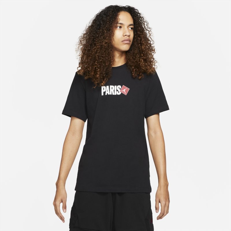 Jordan Paris Camiseta de manga corta - Hombre - Negro