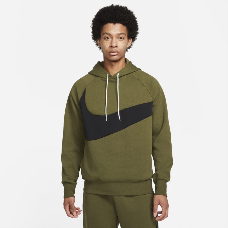 Nike Sportswear Swoosh Tech Fleece Sudadera con capucha - Hombre - Verde