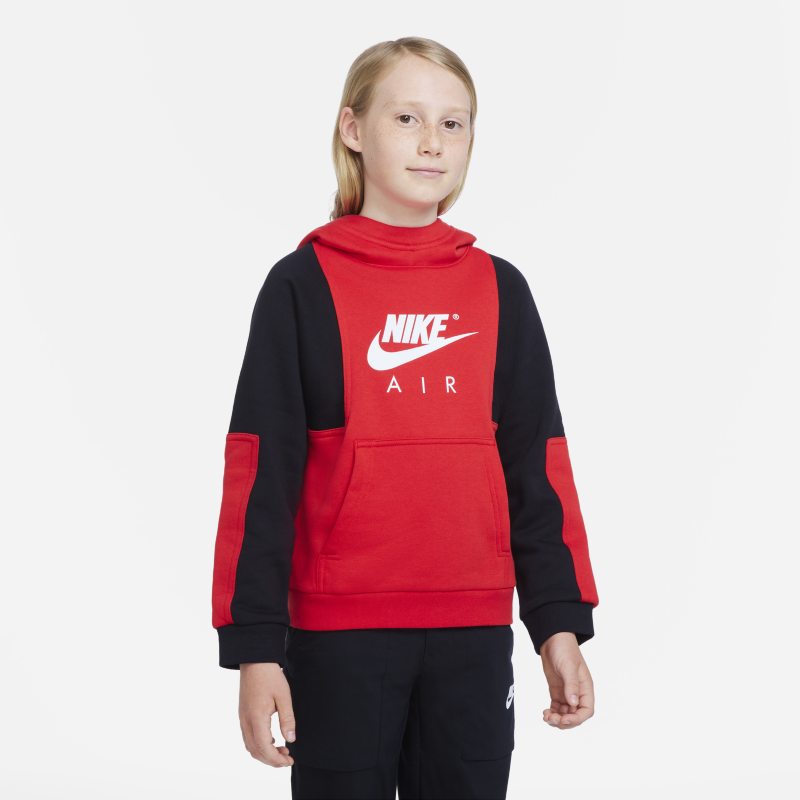 Nike Air Sudadera con capucha - Niño - Rojo