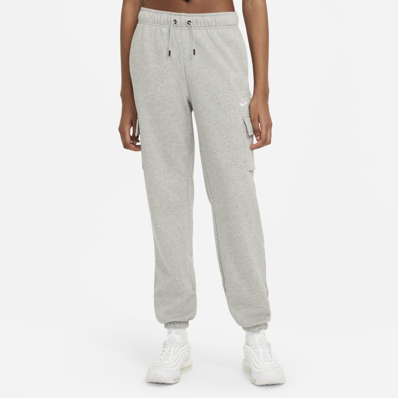 Nike Sportswear Essentials Pantalón militar de talle medio - Mujer - Gris