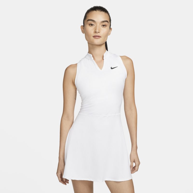 NikeCourt Dri-FIT Victory Vestido de tenis - Mujer - Blanco