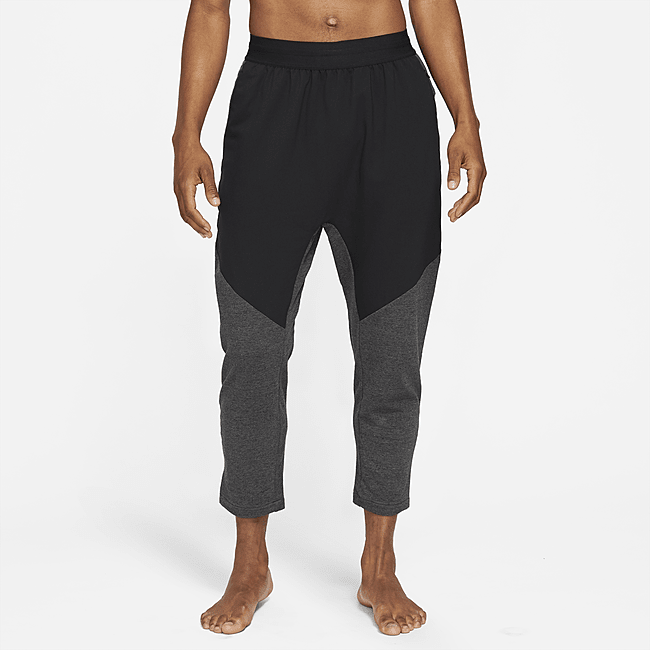 фото Мужские брюки nike yoga dri-fit - черный