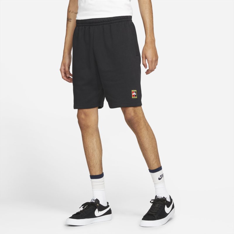 Nike SB Pantalón corto de tejido Fleece de skateboard con estampado - Negro