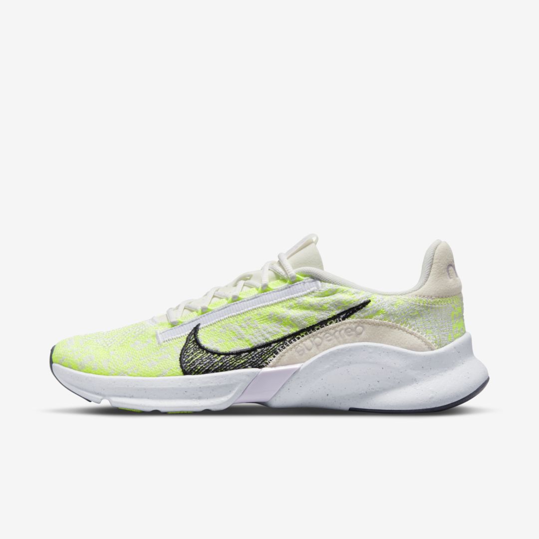 Nike Superrep Go 3 Flyknit Next Nature Women's Training Shoes In White ...