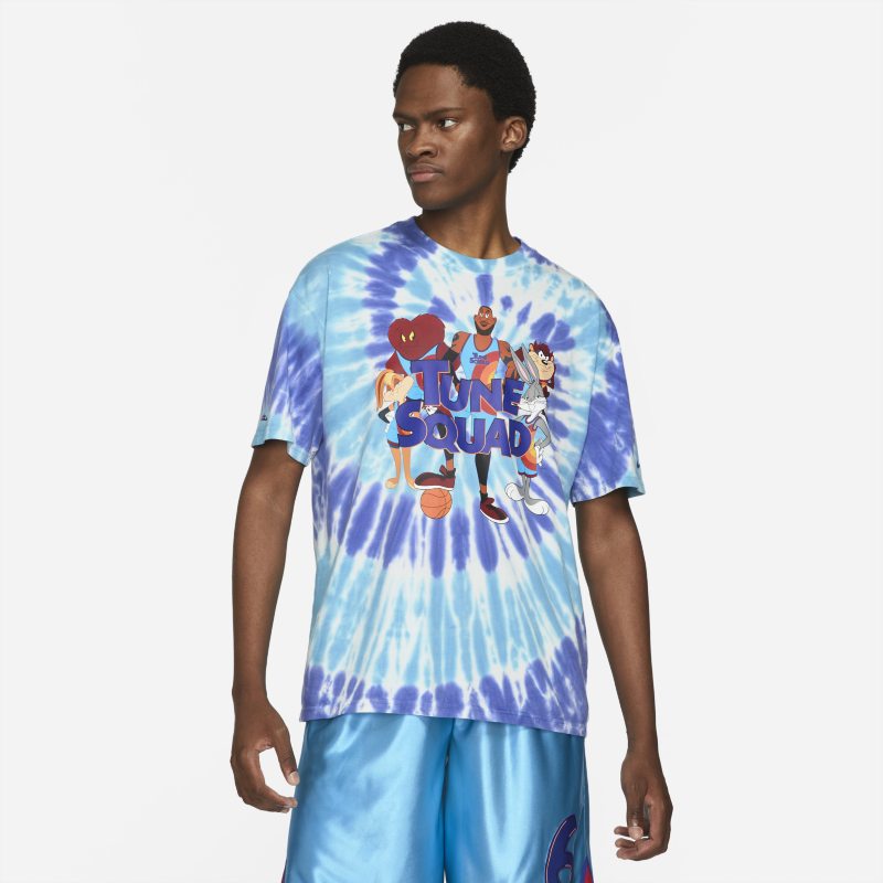 Basket-t-shirt LeBron x Space Jam: A New Legacy för män - Vit